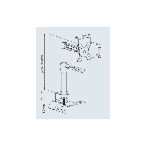 Uchwyt Biurkowy Led/lcd 13-19 Cali Regulowany